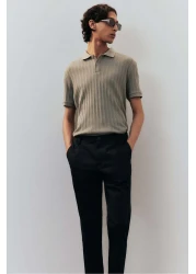 H&M بنطلون قصير بقصّة Slim Fit