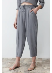  Collection Gray Aerobin Shirt and Trousers Set - Twoss24Au00038