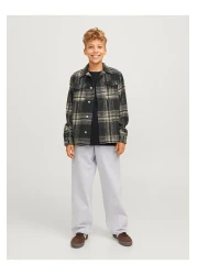 Jack & Jones Jjeswift Ss Noos Jnr 12259565 Black T-Shirt