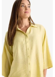 Defacto Regular Fit Long Sleeve Shirt F6112Ax25Sm