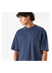 Lee Cooper تي شيرت بقصّة عادية مع رقبة دائرية