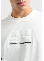 Armani Exchange Armani Exchange Cotton Embossed Logo Printed Regular Fit Cycling T-Shirt Men Xm000