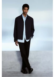 H&M قميص خارجي بقصّة عادية