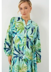 Bigdart 2423 فستان حجاب منقوش أصلي - E.Mint