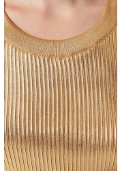  Collection Gold Leaf Thin Blouse Twoss23Bz00693