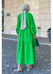 lamelif فستان إليكا صيفي أخضر