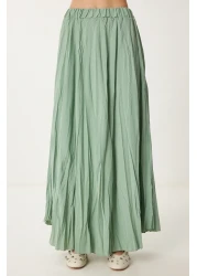 Happiness İstanbul تأثير منسوج متوهج ذو تأثير أخضر للسيدات DD01347