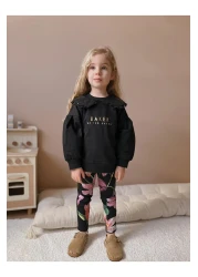 YİGİT BUTİK طقم بناتي مع طية صدر السترة من الترتر