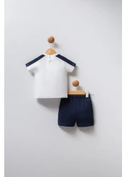 U.S. Polo Assn. Baby Boy Cotton 2-Piece Short Sleeve T-Shirt Set