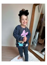 YİGİT BUTİK مجموعة الفتيات المطبوعة من Yigit Boutique Minnie