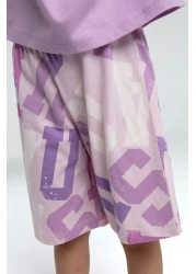 U.S. Polo Assn. Base. Polo Assn Girl's Bermuda Set