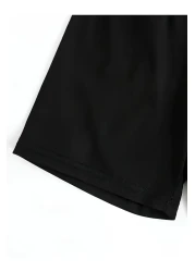 THEKONT Sonic Printed Children's Summer Shorts-Tee Set