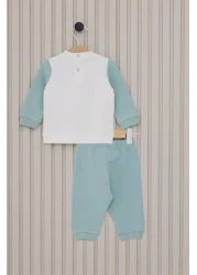 U.S. Polo Assn. Licensed Checked Pattern 2-Piece Set for Baby Boy