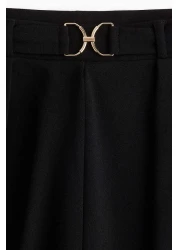 H&M Buckle-detail tailored trousers