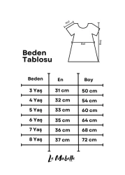 Le Mabelle Pink Leaf Patterned Girl's Dress - Bloom