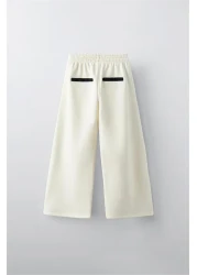 Motebarn Wear طقم La'Ciel Paris بولو بياقة سفلية للفتيات باللون الأزرق الداكن