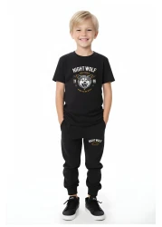 FYK KİDS Boy's 3-Piece T-Shirt-Training Suits