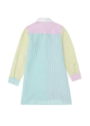 U.S. Polo Assn. Water Green Long Sleeve Girl's Dress -50282948-vr083