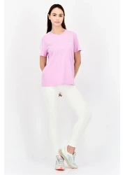 adidas Women Sportswear Fit Short Sleeve Outdoor T-shirt, Pink