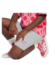 adidas بدلة رياضية للأطفال باللون الوردي - طقم Lg Dy MI T Jf3646