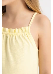 Defacto Girl's Strap Dress B4466A824SM