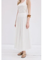 KADRİYE BAŞTÜRK تالي فوال قطعة تنورة إكرو