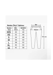 Heyya بنطلون نسائي كلاسيكي عالي الخصر من القماش الكريمي بحزام 110 سم