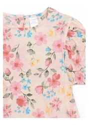 LC Waikiki Lcw Baby Crew Neck Floral Girl's Dress