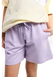 U.S. Polo Assn. U.S. Polo Assn. Girl's Yellow Shorts Set