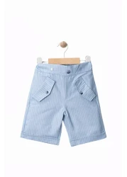 minuma Baby Boy Salopet Shirt Shorts Set 9/24 Months