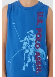 U.S. Polo Assn. Picture Details Blue Boy Bermuda Suit