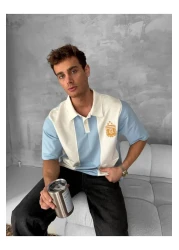 Sentinel Argentina New Season Embroidered Polo Collar Premium T-Shirt