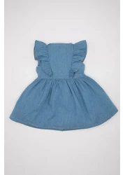 Defacto Sleeveless Jean Baby Girl Dress - D4614A524SM