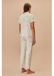 Suwen Butterfly Masculine Pajama Set