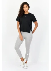 adidas Women Sportswear Fit Short Sleeve Training T-shirt, Black