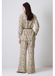 Touche Prive PATTERNED SHIRT PANT SET