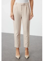  Modest Stone Arched Crepe Lined Jacket Pants Woven Bottom Top Set TCTSS24US00010