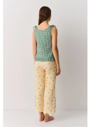 Suwen طقم بنطال رياضي برتقالي