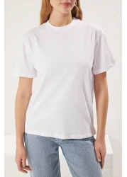  Collection حزمة من 2 تي شيرت أبيض بياقة واقفة من القطن بنسبة 100% - TWOSS20TS1500