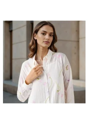 Iconic Iconic Floral Print Shirt Dress