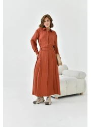 FTZ WOMEN Women's Modal Skirt Suit Tile 30714