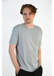 Mood Lab Basic Unisex Unprinted Crew Neck Cotton Regular Fit Pack of 6 T-Shirts