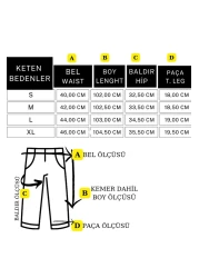 DİFRANSEL Beige Relaks Fit Relaxed Cut Linen Trousers