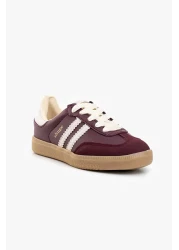 Shupe Kids Girls Boys Baby Burgundy Sports Shoes Sneaker