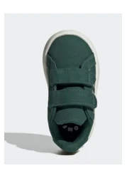 adidas حذاء رياضي للأطفال من جراند كورت 2.0 Cf باللون الأخضر Ih7861