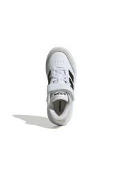 adidas Courtblock El C - Kids White Casual Shoes Id6506