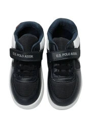 U.S. Polo Assn. حذاء كارين 3fx للأولاد باللون الأزرق الداكن