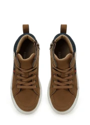 Kinetix AVA 3PR Tan Boy High Sneaker