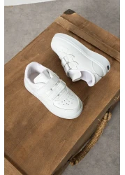 AlbiShoes Unisex Lighted Velcro Air School Sneaker for Boys and Girls - Sports Shoes