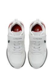 U.S. Polo Assn. Inter Jr 5Fx White Male Child Sneaker Shoes